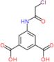 5-[(chloroacetyl)amino]benzene-1,3-dicarboxylic acid