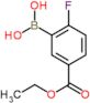(5-ethoxycarbonyl-2-fluoro-phenyl)boronic acid