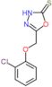 5-[(2-chlorophenoxy)methyl]-1,3,4-oxadiazole-2(3H)-thione
