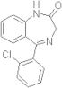 1,3-Dihydro-5-(2-chlorophenyl)-2H-1,4-benzodiozepin-2-one