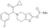 2-[2-(Acetyloxy)-6,7-dihydrothieno[3,2-c]pyridin-5(4H)-yl]-1-cyclopropyl-2-(3-fluorophenyl)ethan...