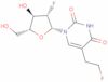 5-(2-fluoroethyl)-2'-fluoroarabinofuranosyluracil