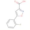 3-Isoxazolecarboxylic acid, 5-(2-fluorophenyl)-