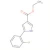 1H-Pyrrole-3-carboxylic acid, 5-(2-fluorophenyl)-, ethyl ester