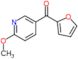 2-Furanyl(6-methoxy-3-pyridinyl)methanone