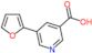 5-(2-Furanyl)-3-pyridinecarboxylic acid