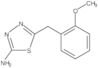 5-[(2-Methoxyphenyl)methyl]-1,3,4-thiadiazol-2-amine
