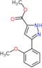 methyl 3-(2-methoxyphenyl)-1H-pyrazole-5-carboxylate