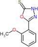 5-(2-methoxyphenyl)-1,3,4-oxadiazole-2(3H)-thione