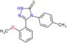 5-(2-methoxyphenyl)-4-(4-methylphenyl)-2,4-dihydro-3H-1,2,4-triazol-3-thion