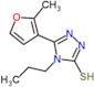 5-(2-methylfuran-3-yl)-4-propyl-2,4-dihydro-3H-1,2,4-triazole-3-thione