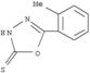 1,3,4-Oxadiazole-2(3H)-thione,5-(2-methylphenyl)-