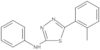 5-(2-Methylphenyl)-N-phenyl-1,3,4-thiadiazol-2-amine