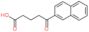 δ-Oxo-2-naphthalenepentanoic acid