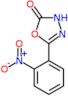 5-(2-nitrophenyl)-1,3,4-oxadiazol-2(3H)-one