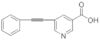 5-(2-PHENYLETH-1-YNYL)NICOTINIC ACID