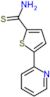 5-pyridin-2-ylthiophene-2-carbothioamide