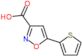 5-thiophen-2-ylisoxazole-3-carboxylic acid