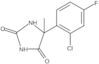 5-(2-Chloro-4-fluorophenyl)-5-methyl-2,4-imidazolidinedione