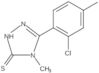 5-(2-Chloro-4-methylphenyl)-2,4-dihydro-4-methyl-3H-1,2,4-triazole-3-thione