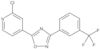 2-Chloro-4-[3-[3-(trifluoromethyl)phenyl]-1,2,4-oxadiazol-5-yl]pyridine