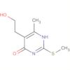 4(1H)-Pyrimidinone, 5-(2-hydroxyethyl)-6-methyl-2-(methylthio)-