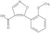 5-(2-Methoxyphenyl)-4-isoxazolecarboxylic acid