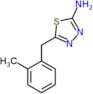 5-(2-methylbenzyl)-1,3,4-thiadiazol-2-amine