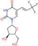 2'-deoxy-5-[(1E)-3,3,3-trifluoroprop-1-en-1-yl]uridine