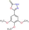 5-(3,4,5-trimethoxyphenyl)-1,3,4-oxadiazole-2(3H)-thione