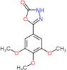 5-(3,4,5-trimethoxyphenyl)-1,3,4-oxadiazol-2(3H)-one