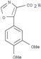 4-Oxazolecarboxylicacid, 5-(3,4-dimethoxyphenyl)-