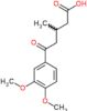 5-(3,4-dimethoxyphenyl)-3-methyl-5-oxopentanoic acid