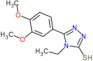 5-(3,4-dimethoxyphenyl)-4-ethyl-4H-1,2,4-triazole-3-thiol