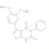 Thieno[2,3-d]pyrimidin-4(1H)-one,5-(3,4-dimethoxyphenyl)-2,3-dihydro-3-phenyl-2-thioxo-