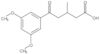 3,5-Dimethoxy-β-methyl-δ-oxobenzenepentanoic acid