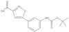 5-[3-[[(1,1-Dimethylethoxy)carbonyl]amino]phenyl]-3-isoxazolecarboxylic acid