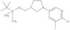 2-Chloro-5-[3-[[[(1,1-dimethylethyl)dimethylsilyl]oxy]methyl]-1-pyrrolidinyl]-3-iodopyridine