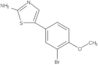 5-(3-Bromo-4-methoxyphenyl)-2-thiazolamine