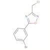 1,2,4-Oxadiazole, 5-(3-bromophenyl)-3-(chloromethyl)-