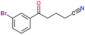 5-(3-bromophenyl)-5-oxo-pentanenitrile