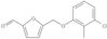 5-[(3-Chloro-2-methylphenoxy)methyl]-2-furancarboxaldehyde