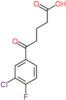 5-(3-chloro-4-fluorophenyl)-5-oxopentanoic acid