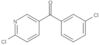 (3-Chlorophenyl)(6-chloro-3-pyridinyl)methanone