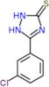 5-(3-chlorophenyl)-1,2-dihydro-3H-1,2,4-triazole-3-thione