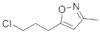 Isoxazole, 5-(3-chloropropyl)-3-methyl- (9CI)