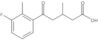 3-Fluoro-β,2-dimethyl-δ-oxobenzenepentanoic acid