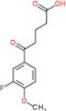 5-(3-fluoro-4-methoxyphenyl)-5-oxopentanoic acid