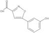 5-(3-Hydroxyphenyl)-3-isoxazolecarboxylic acid