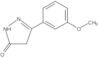 2,4-Dihydro-5-(3-methoxyphenyl)-3H-pyrazol-3-one